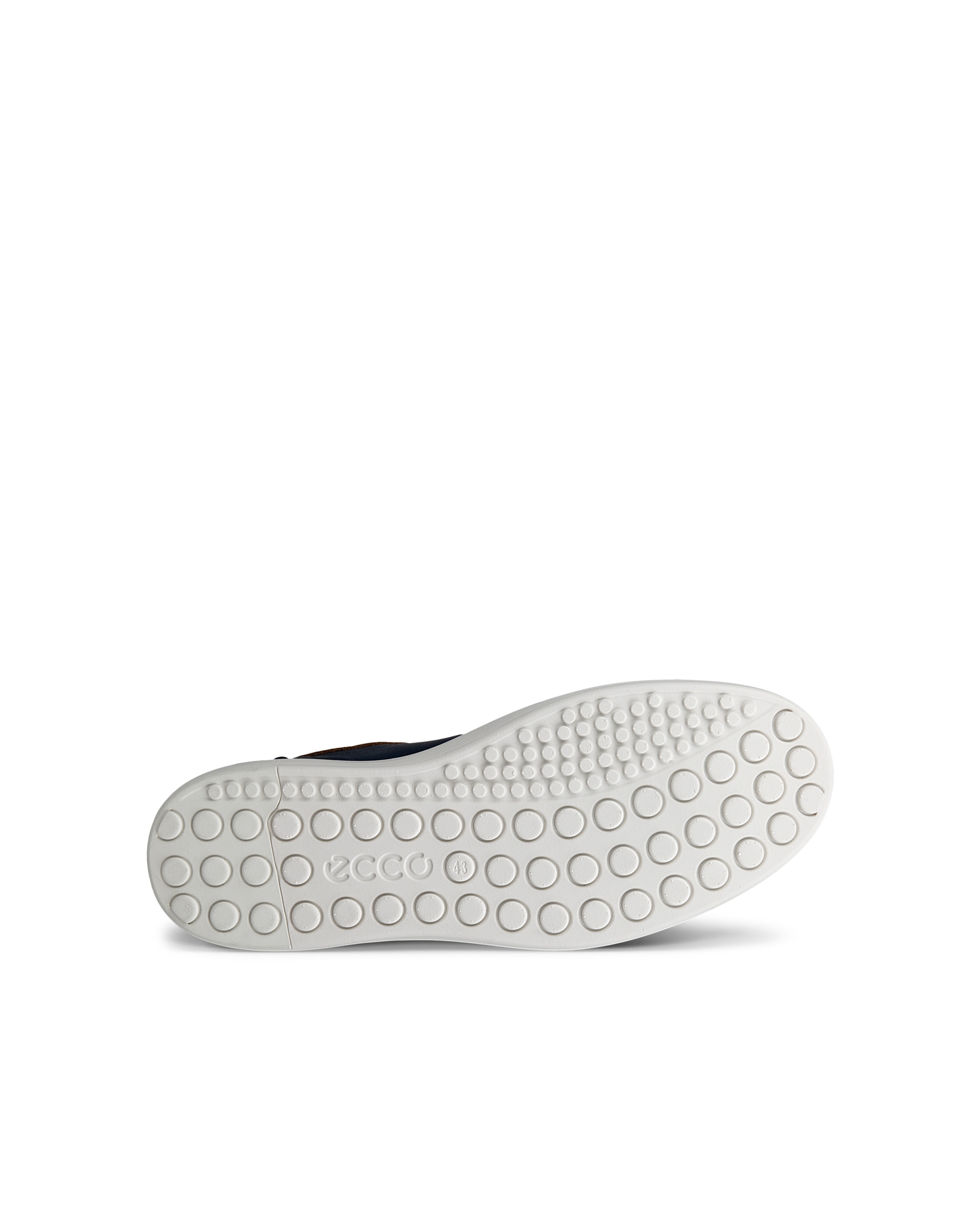 Men's ECCO® Soft 60 Leather Sneaker - Blue - Sole