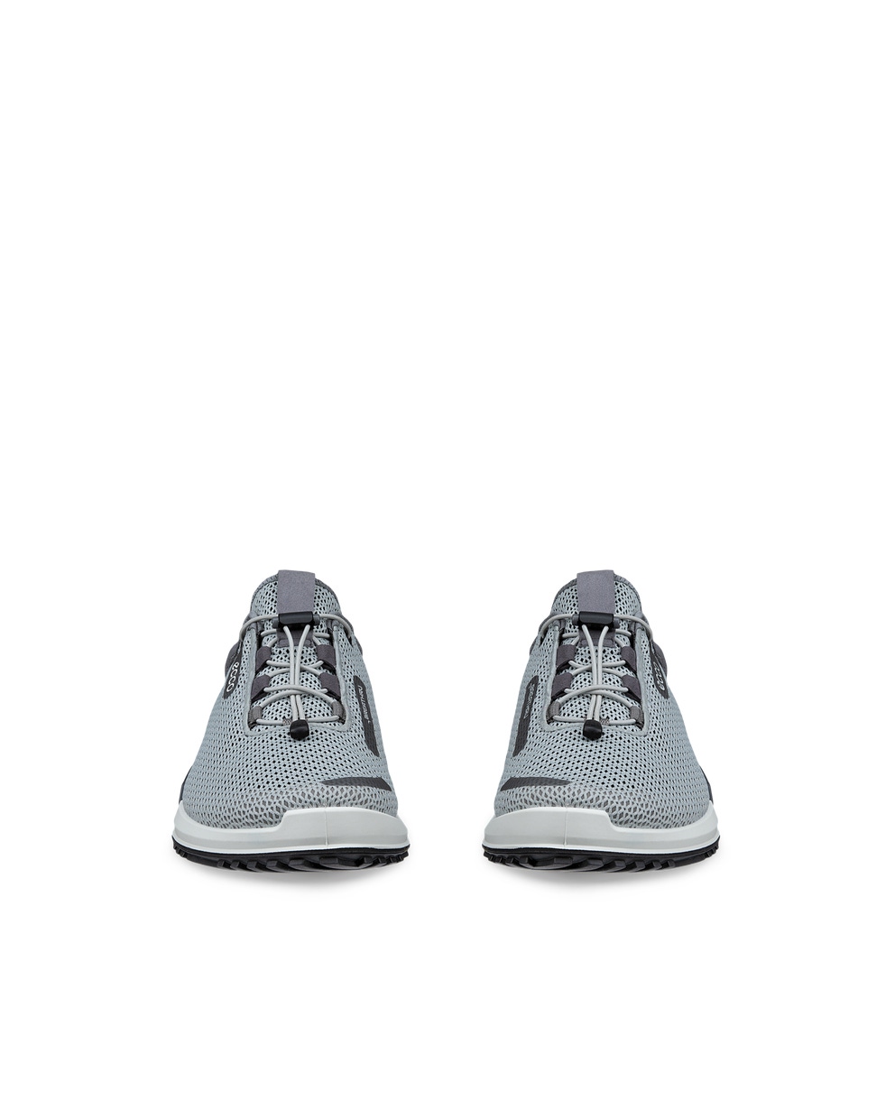 ECCO® Biom 2.0 Low Breathru baskets en toile pour homme - Gris - Front pair