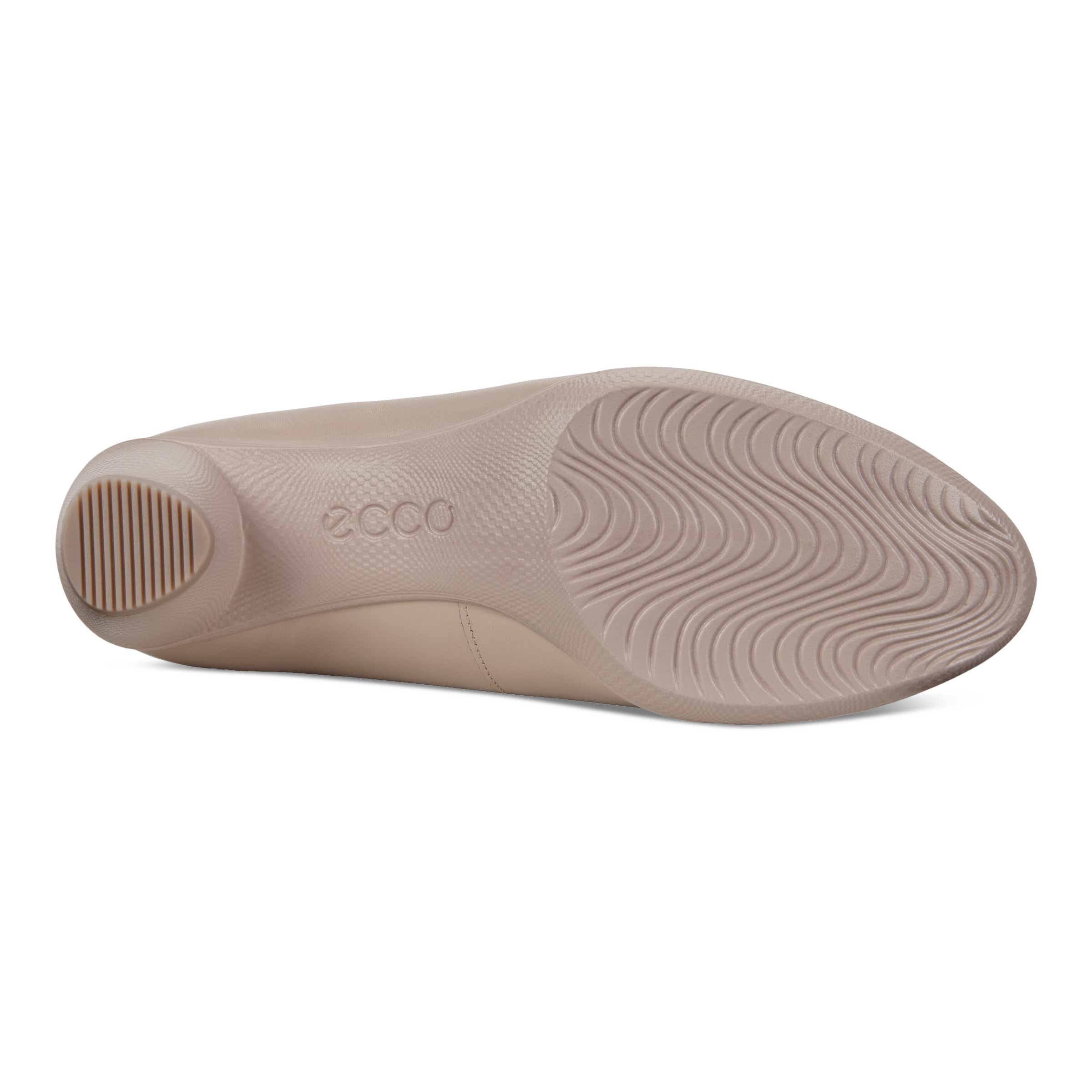 ECCO Sculpted 45 ウィメンズ レザーブロックヒールパンプス - Grey - Sole