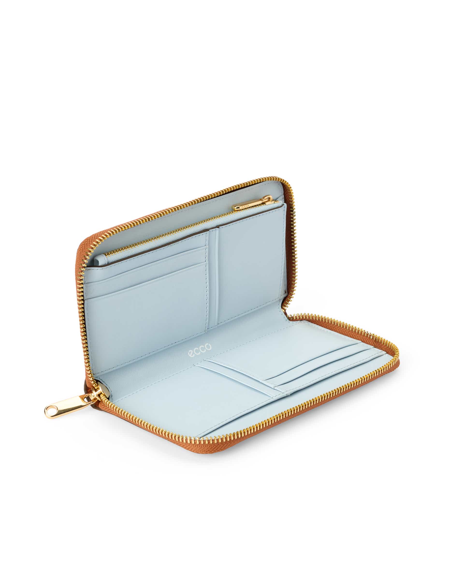 Carteira grande couro ECCO® Wallet - Castanho - Inside