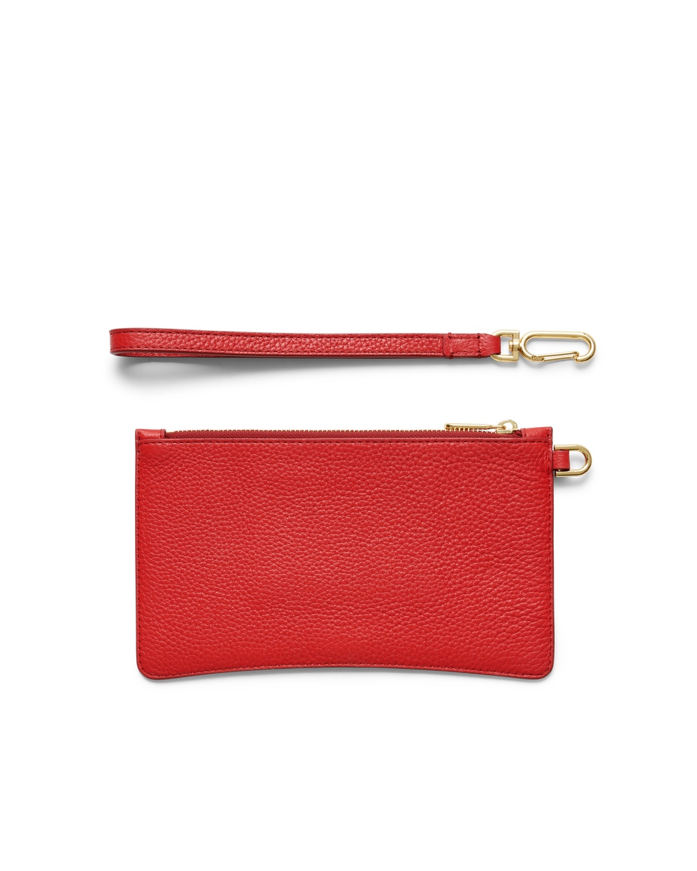 Bolso de piel ECCO® Wristlet - Rojo - Back