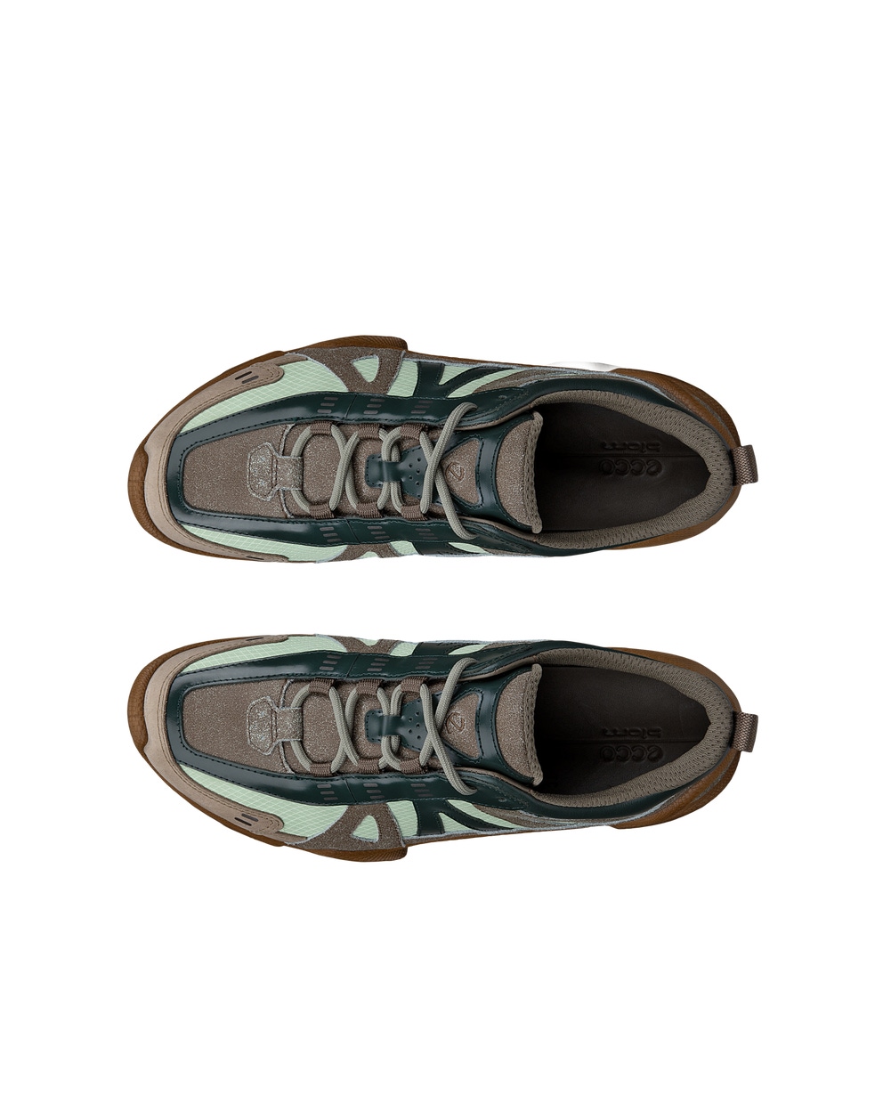 ECCO BIOM C-TRAIL WOMEN'S SNEAKER - Green - Top left pair