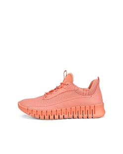 ECCO® Gruuv baskets en cuir pour femme - Orange - Outside