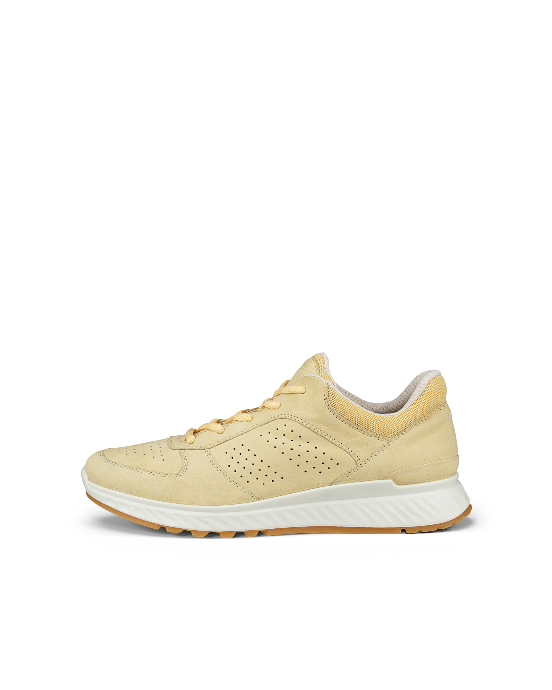 Zapatillas de montaña nobuk ECCO® Exostride para mujer - Amarillo - Outside