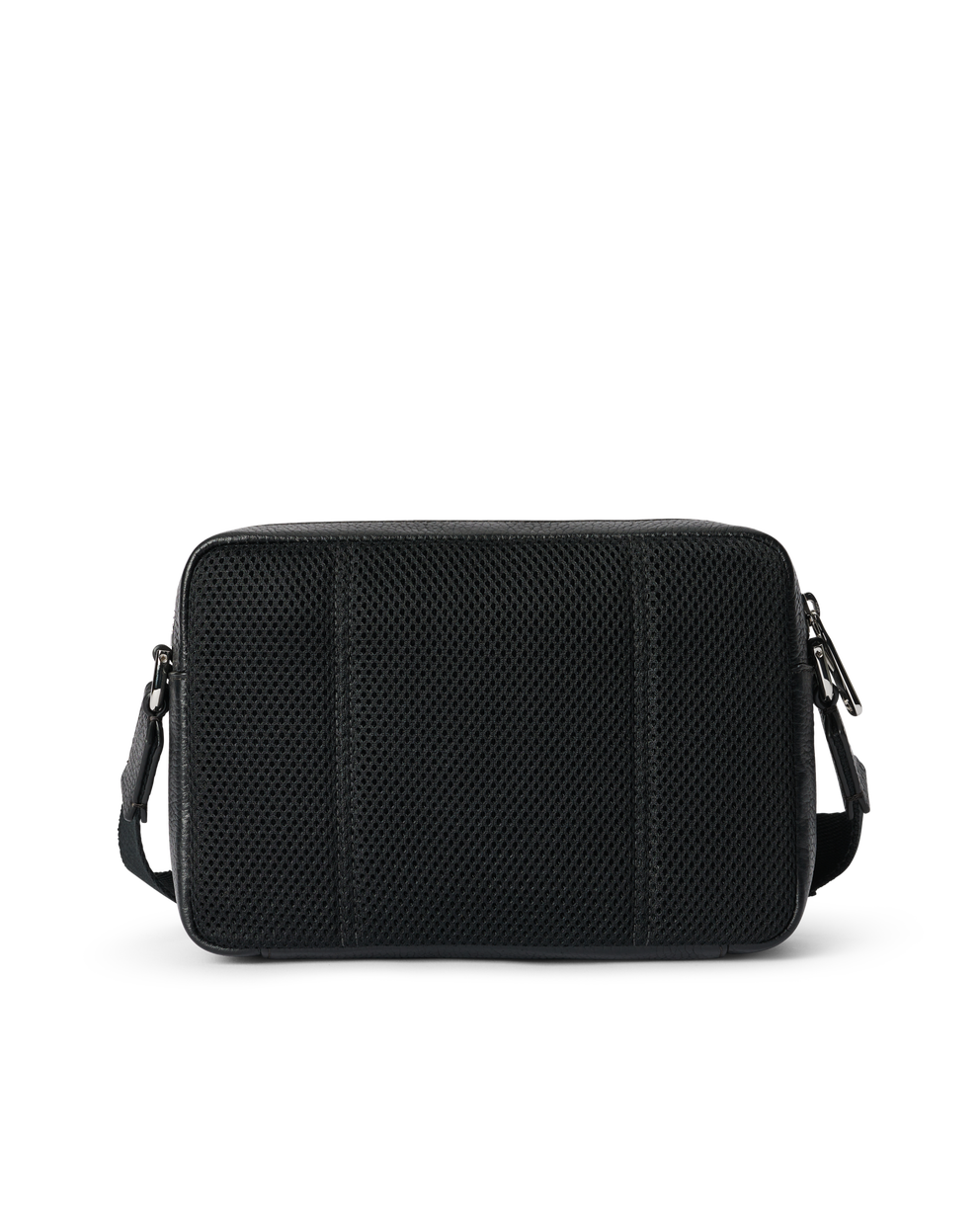 ECCO® Camera Bag Pebbled Leather Camera Bag - Black - Back