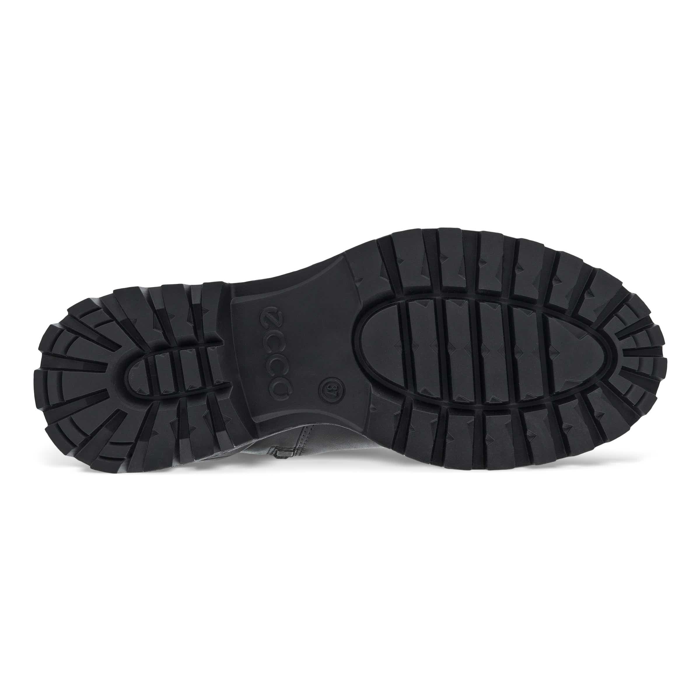 Botas de caña media de piel ECCO® Tredtray para mujer - Negro - Sole