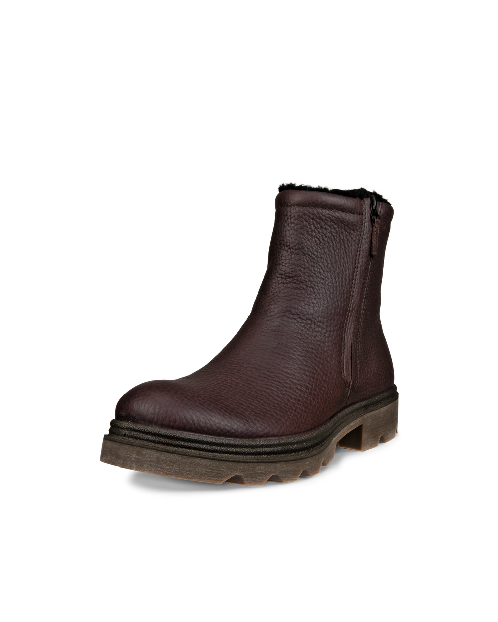 Botas impermeables de piel ECCO® Grainer para hombre - Marrón - Main