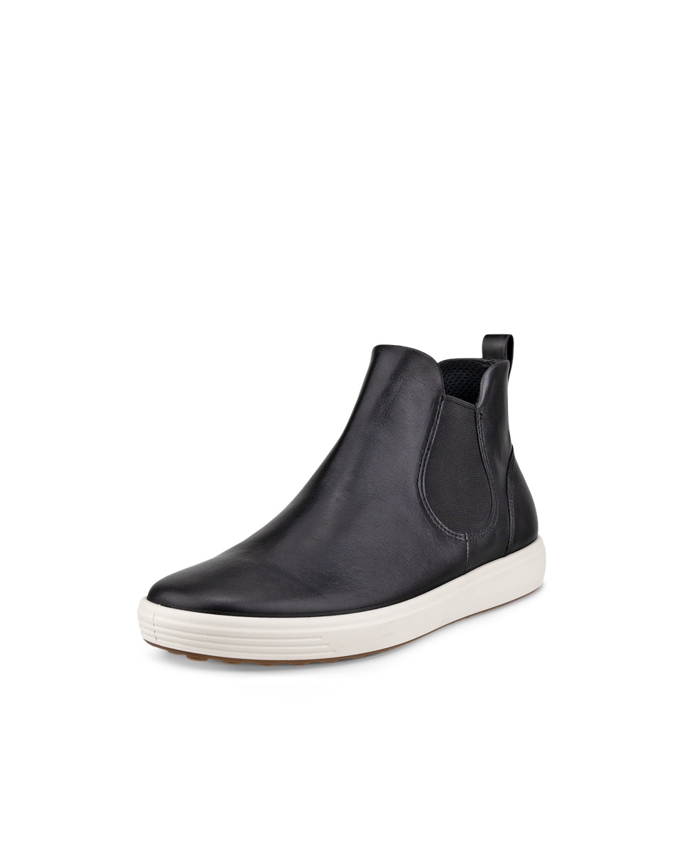 Ecco leather boots womens online