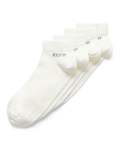 ECCO® Longlife madalad sokid (2 tk) unisex - Valge - Main