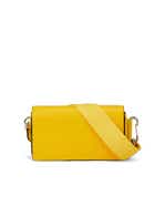 ECCO® Leather Crossbody Bag - Yellow - Main