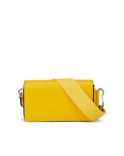 ECCO® Leather Crossbody Bag - Yellow - Main