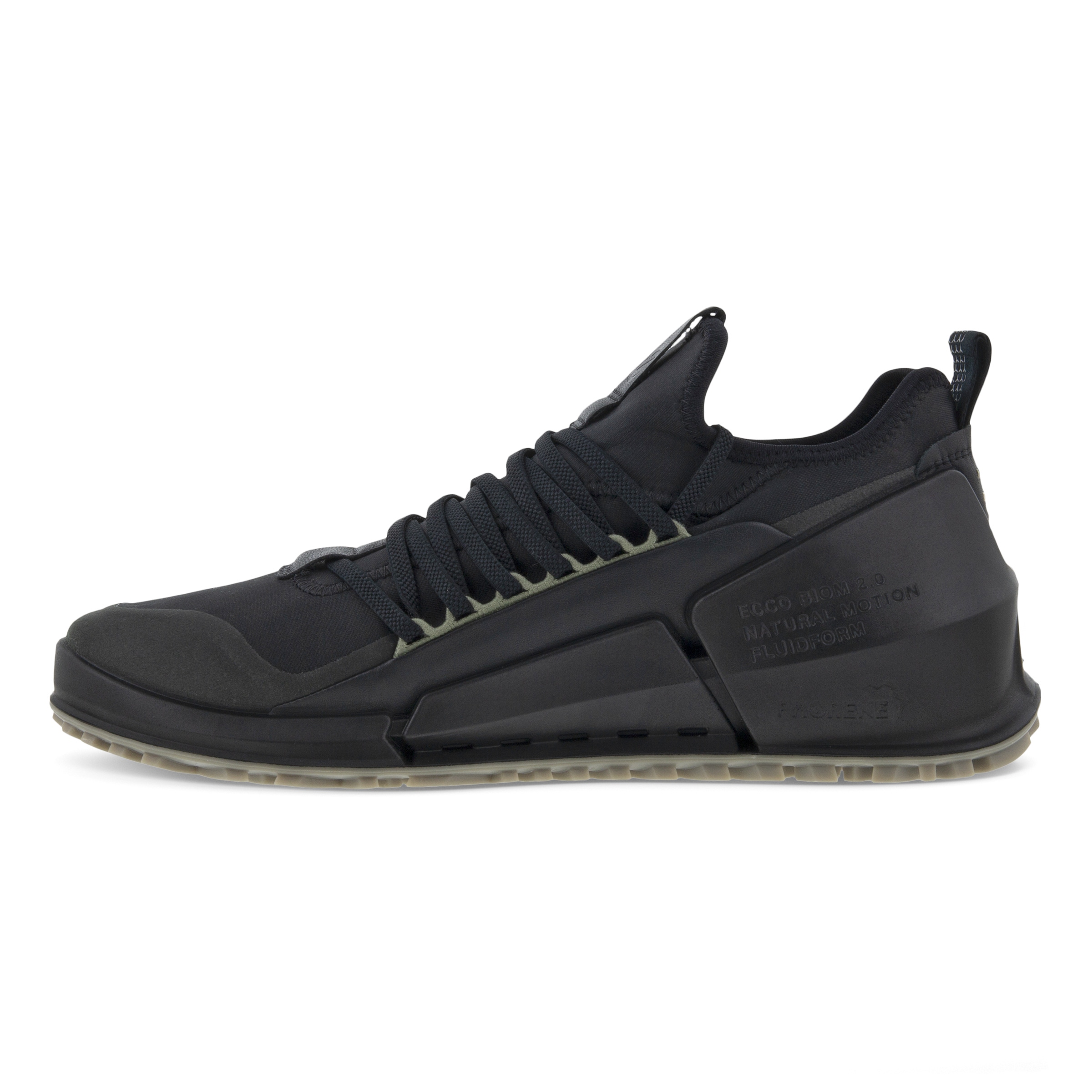 ECCO BIOM 2.0 Mens Athleisure Sneakers - Black - Inside