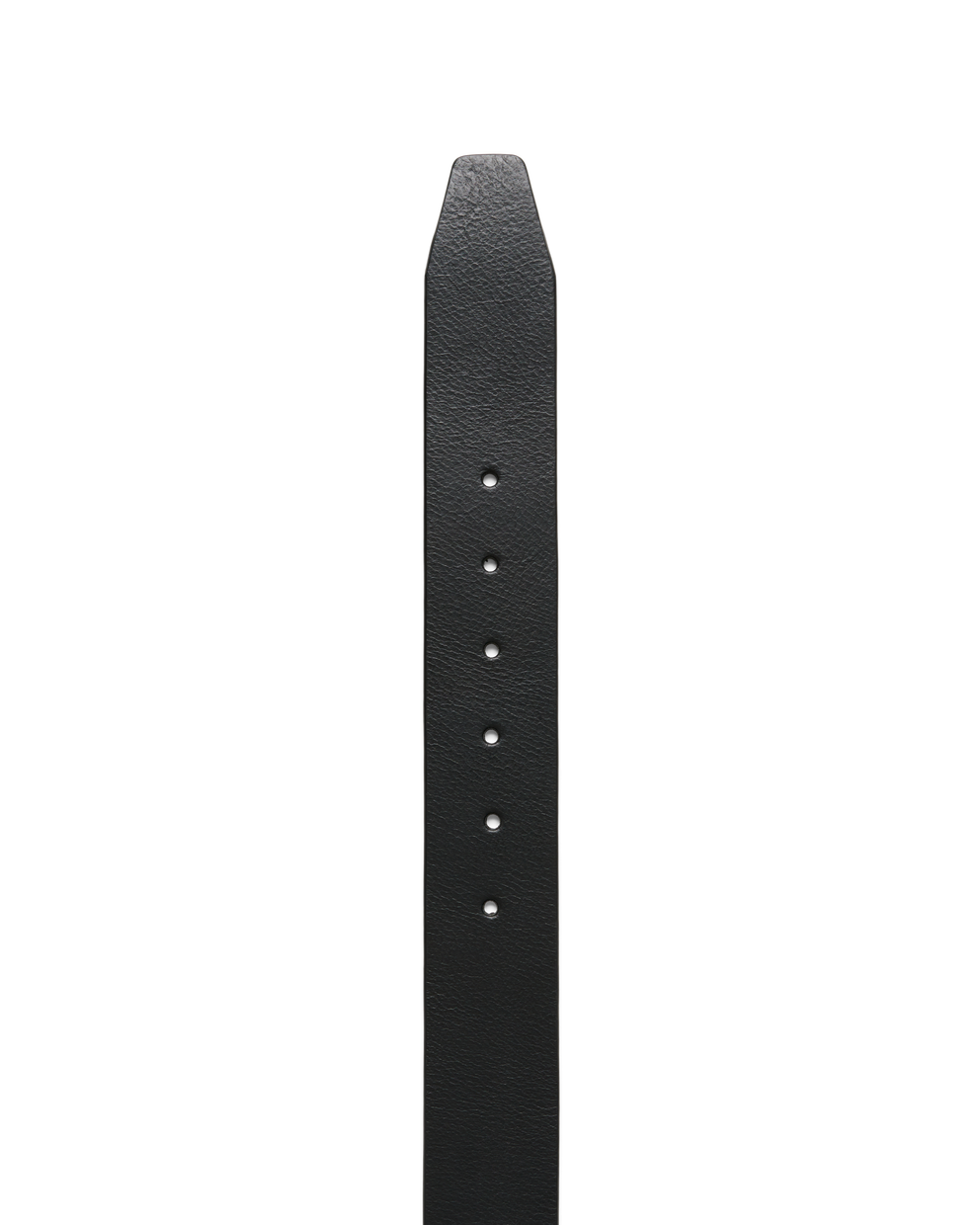 Men's ECCO® Casual Leather Belt - Black - Detail-2