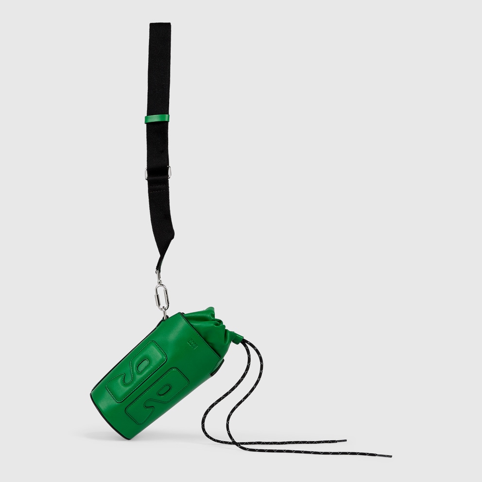 ECCO® E Leather Crossbody Bag - Green - Main