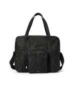 ECCO® Packable East-West Leather Tote Bag - Black - Main