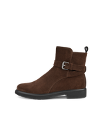 ECCO® Metropole Amsterdam bottes de pluie en cuir pour femme - Brun - Outside