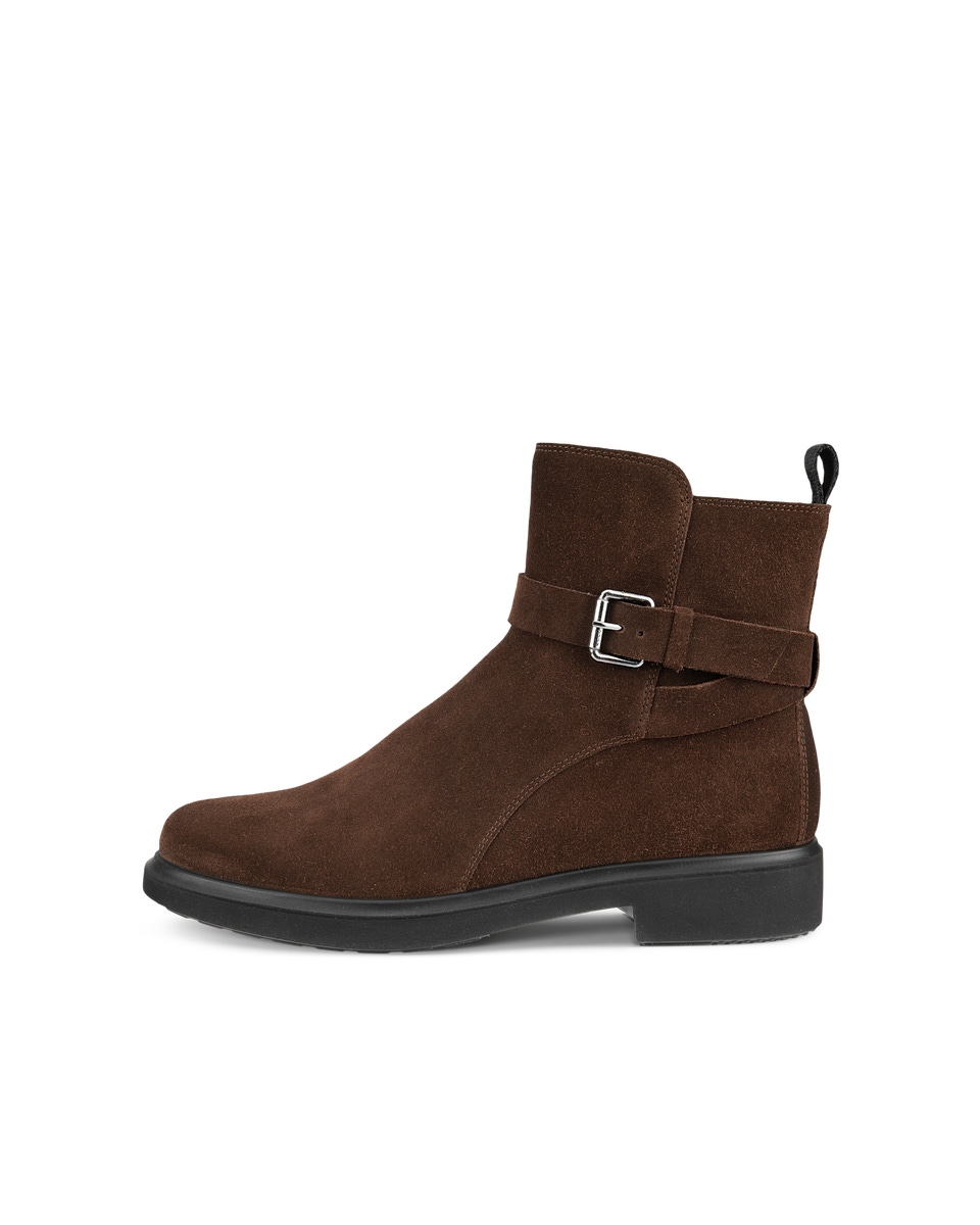 Ecco boots womens brown online