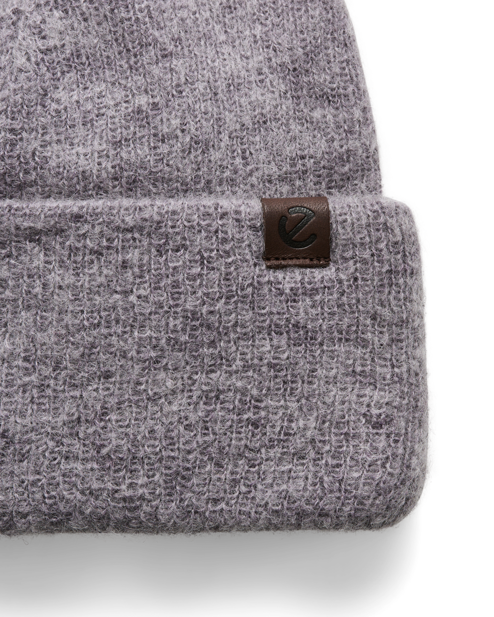 Ecco Women Fluffy Beanie - Gris - Detail-1