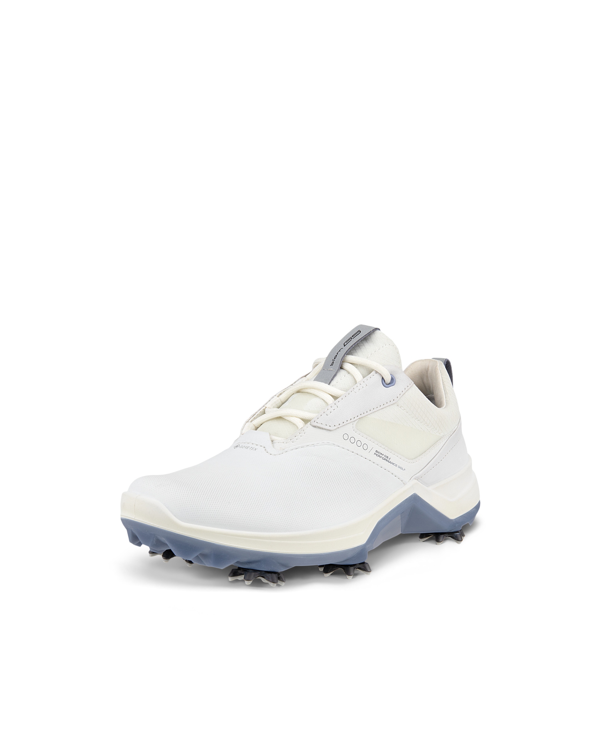 여성용 ECCO Golf Biom G5 가죽 고어텍스 골프 스파이크 - White - Main