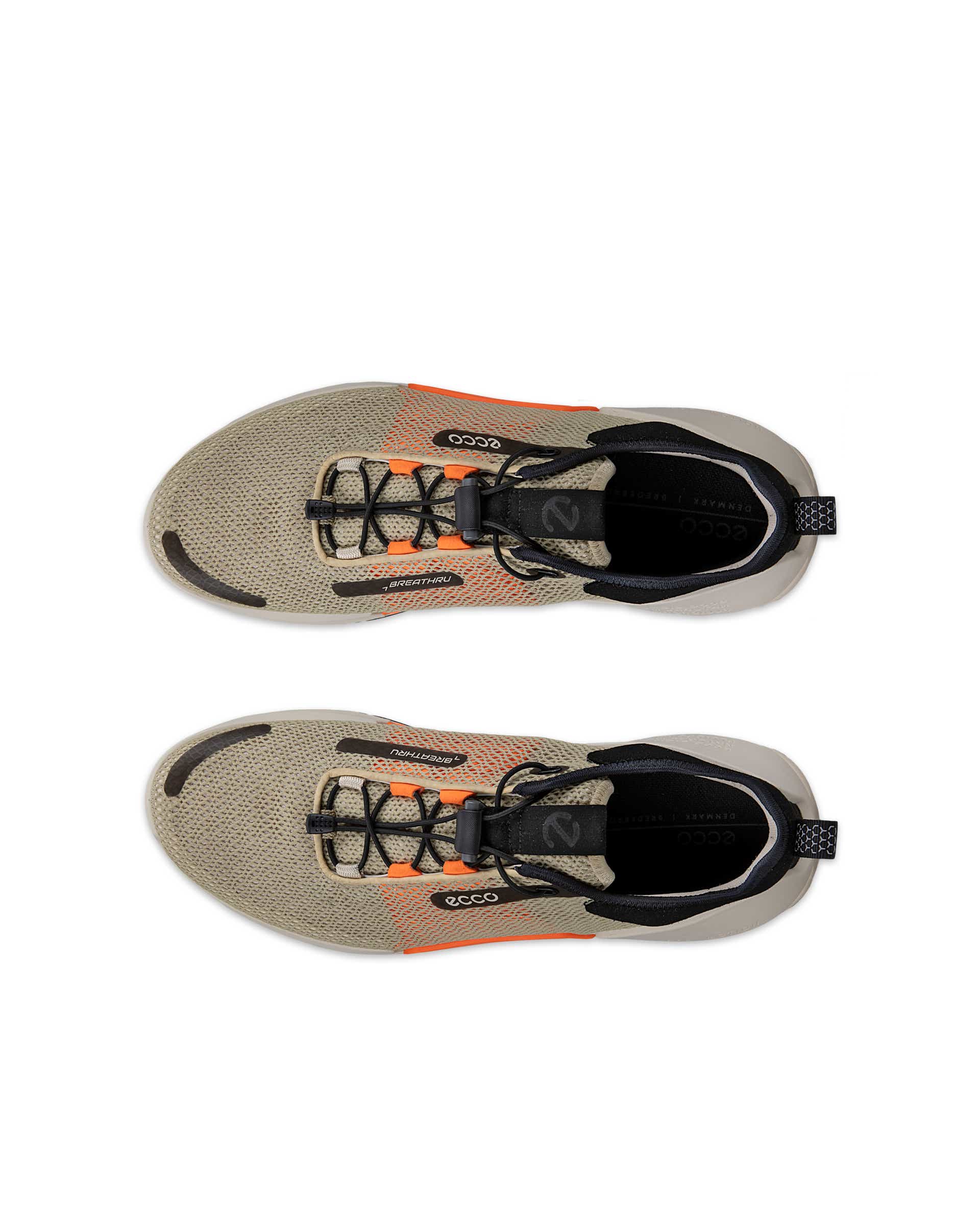 Men's ECCO® BIOM 2.0 Textile Sneaker - Brown - Top left pair
