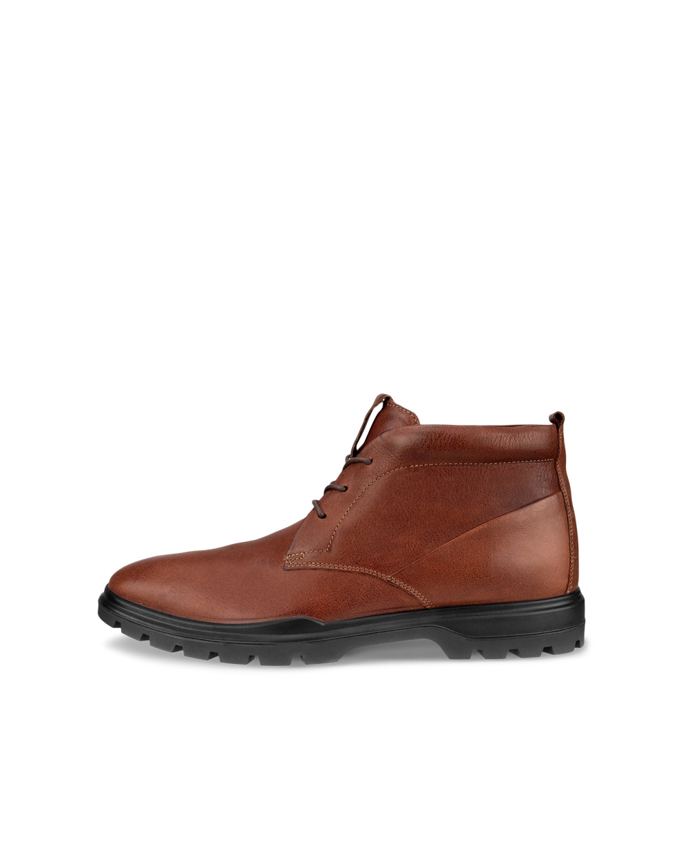 ECCO® Citytray Avant bottines chukka en cuir pour homme - Brun - Outside