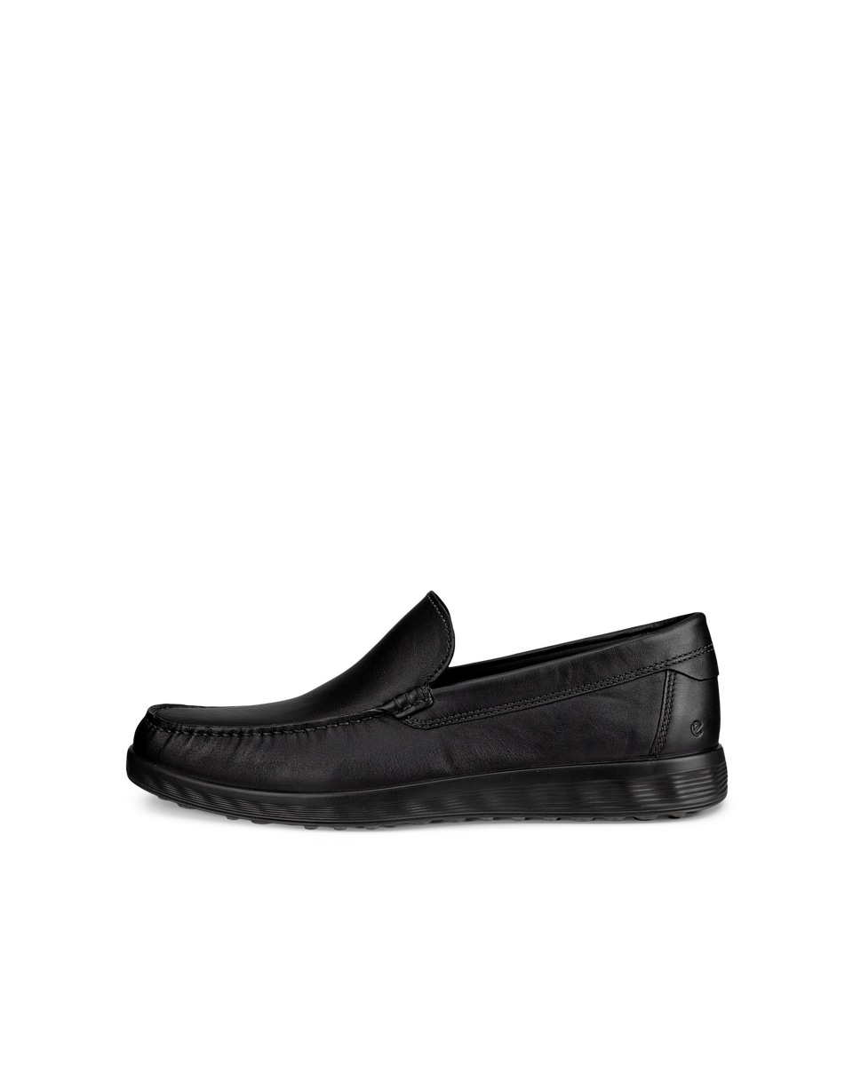 Ecco moc mens black on sale