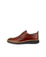 ECCO Men ST.1 Hybrid Derby Shoes - Brown - Outside