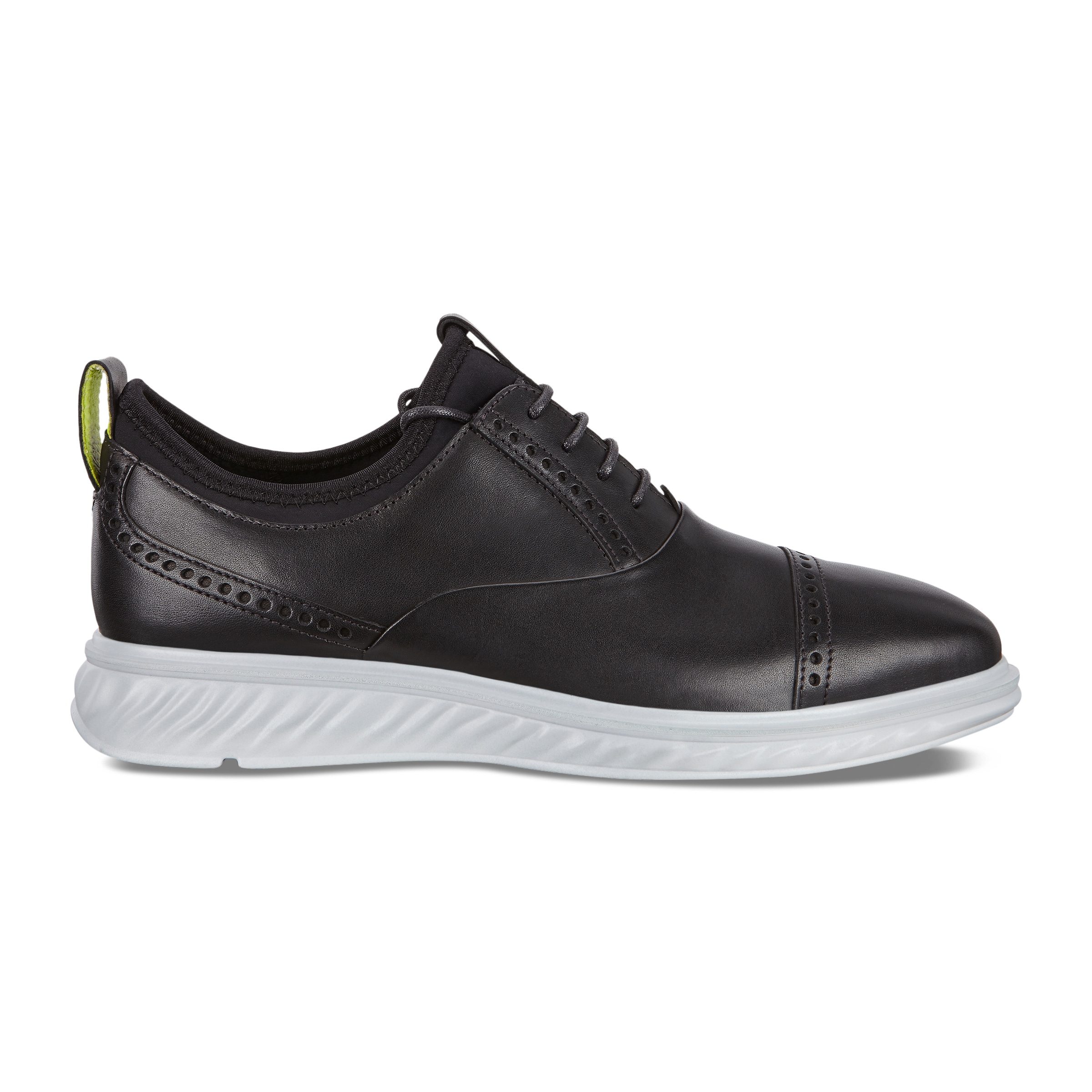 ECCO Men's ST.1 Hybrid Lite Sneaker - Black - Outside