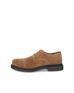 ECCO Metropole Seoul derbies cuir pour hommes - Brun - Outside