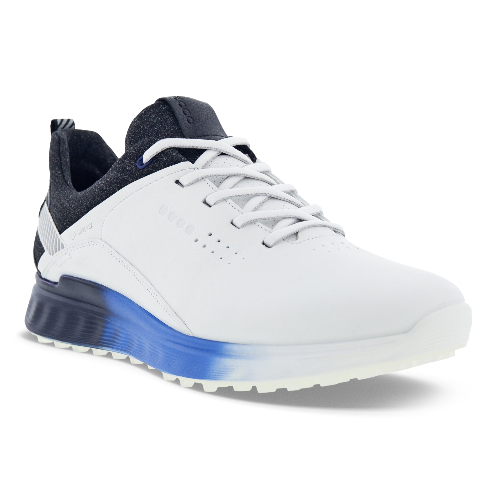 Zapatos golf de piel Gore-Tex ECCO® Golf S-Three para hombre - Blanco - Main