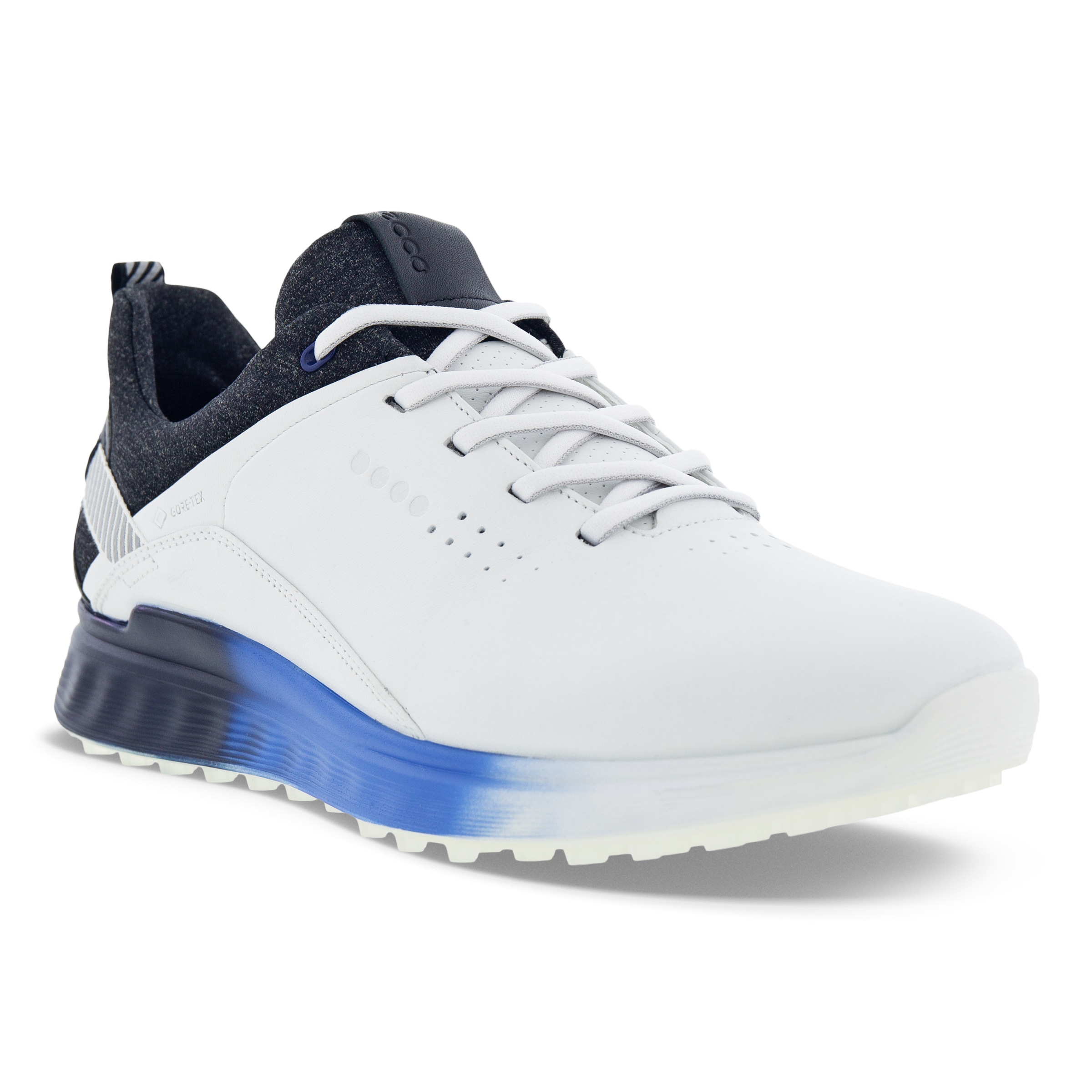 ECCO S-three Hybrid Men's Golf Shoes - White - Main