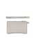 ECCO® Leather Clutch Bag - Beige - Back