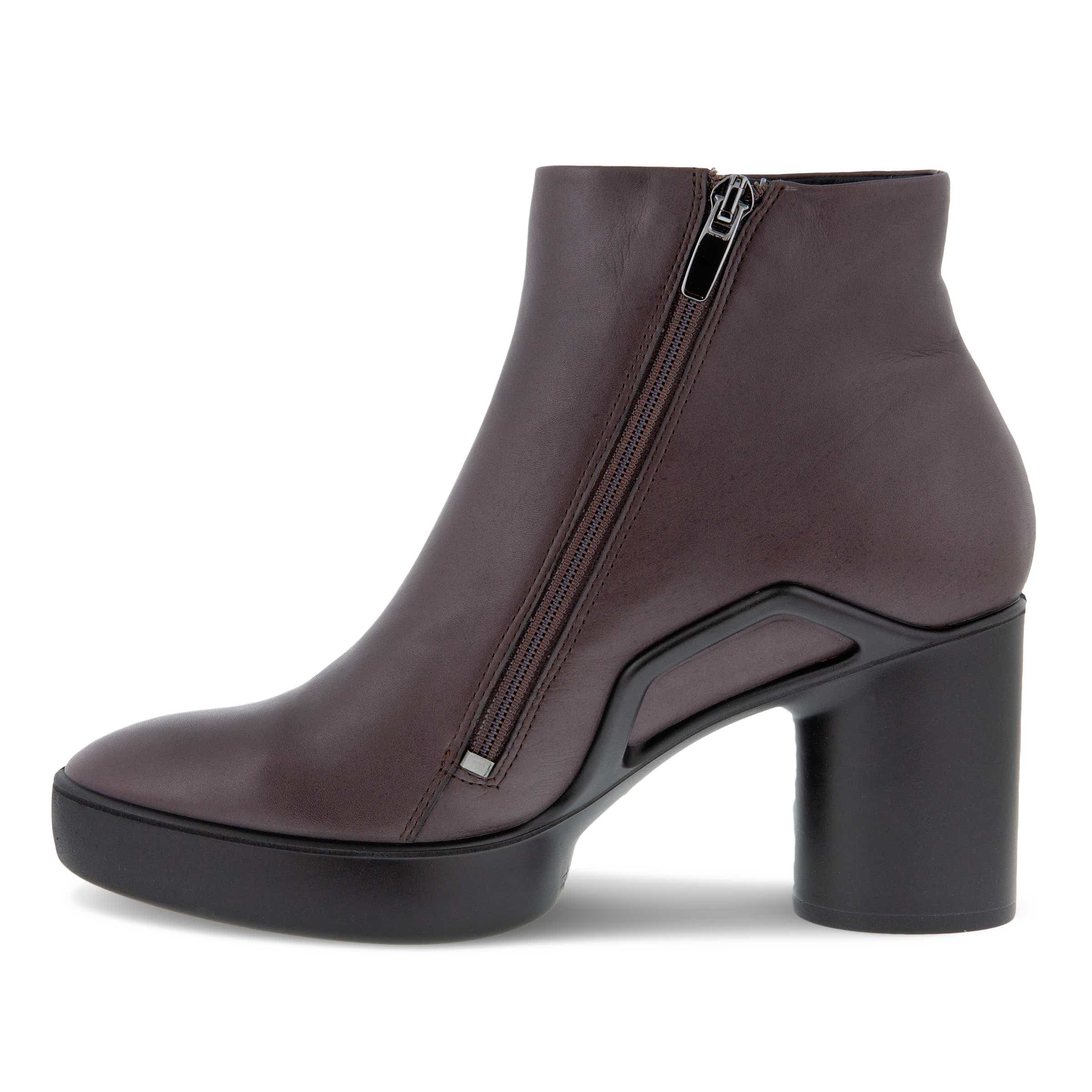 ECCO Shape Sculpted Motion 55 Women's Ankle Boot - Brown - Inside