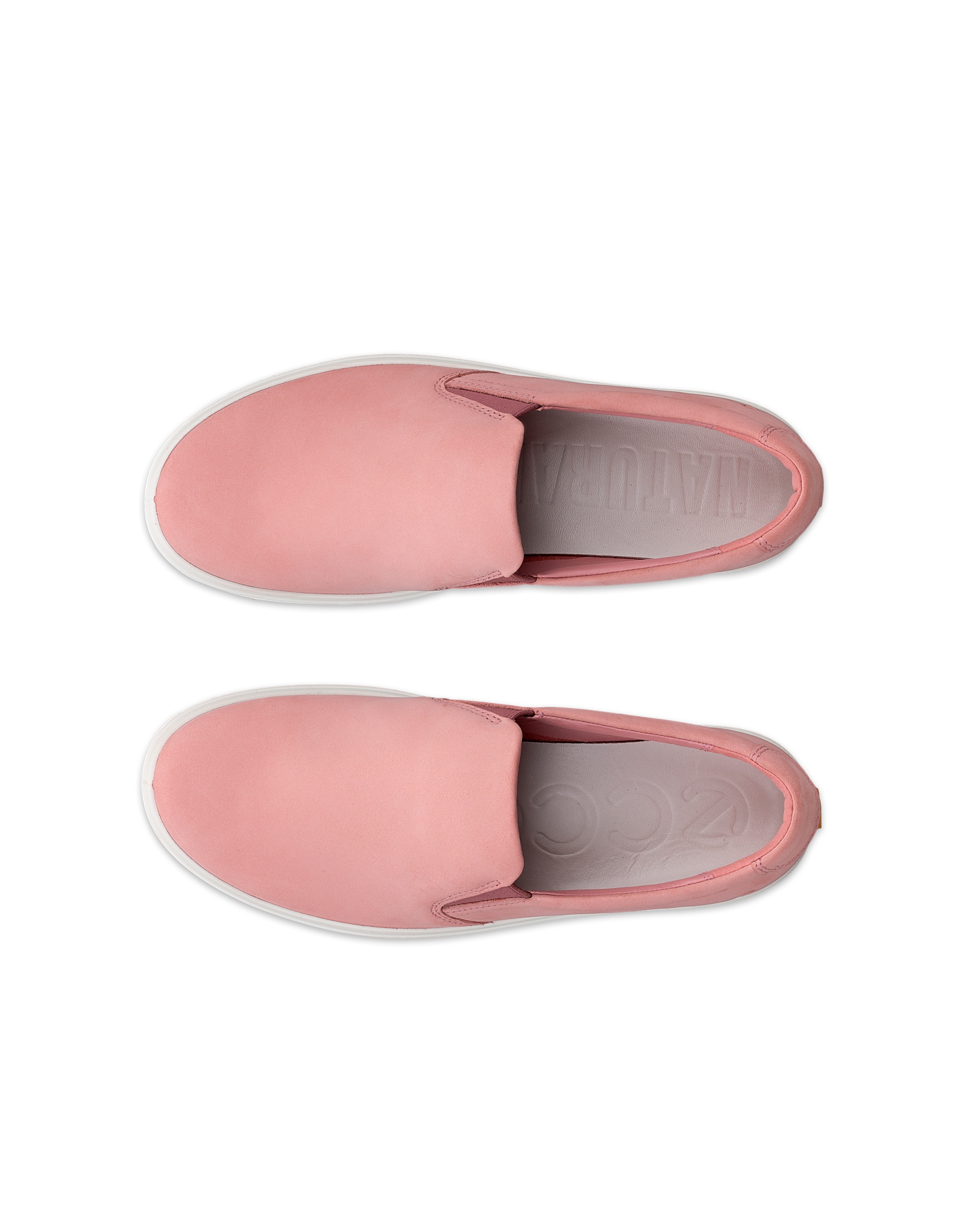 ECCO SOFT 60 WOMEN'S SLIP-ON - Pink - Top left pair