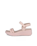ECCO® Flowt LX kiiltallaga nahast sandaalid naistele - Valge - Outside