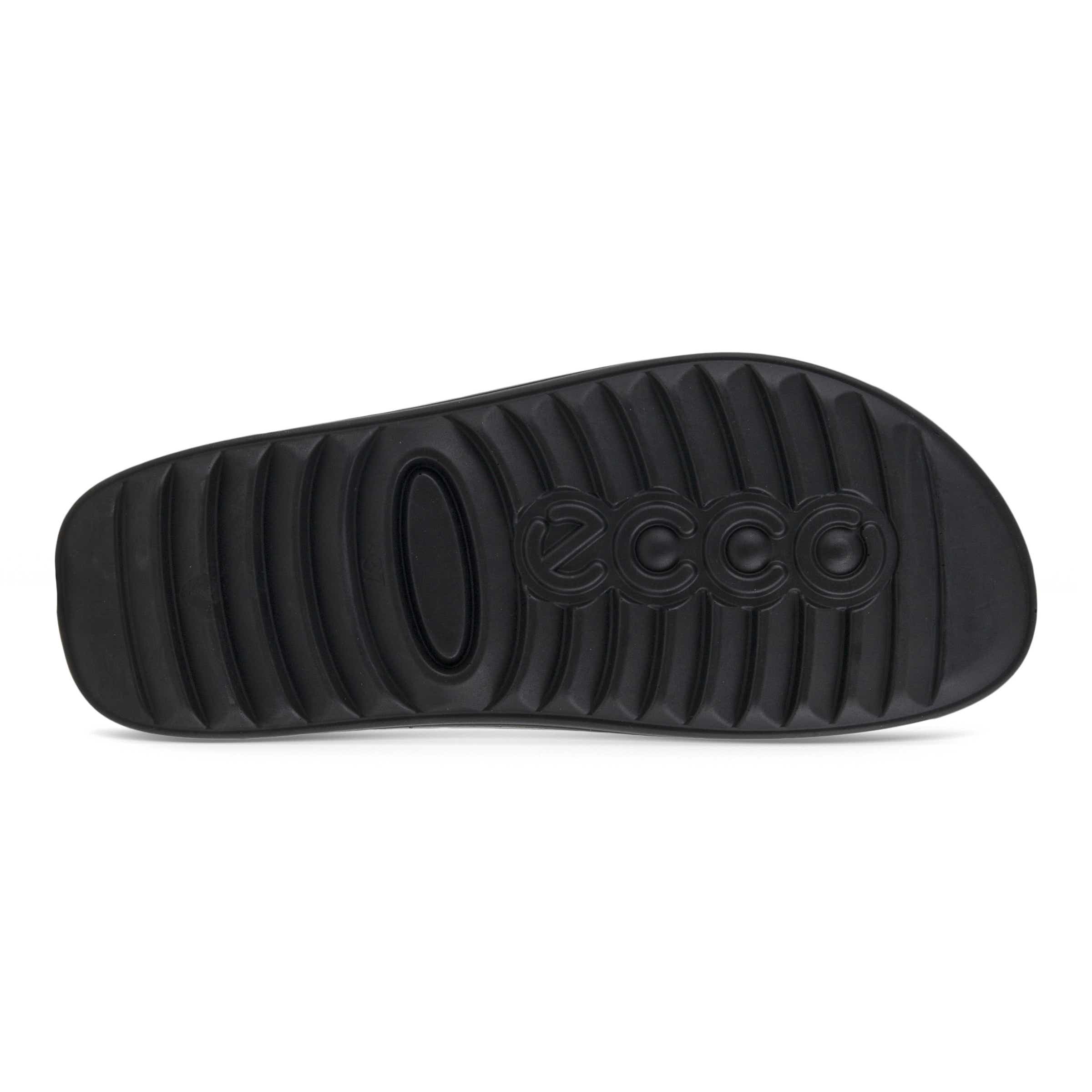 ECCO Women's Cozmo 2-strap Slide Sandals - Metallics - Sole