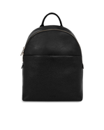 ECCO® Textureblock Leather Backpack - Black - Main