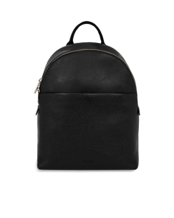 ECCO® Textureblock Leather Backpack - Black - Main