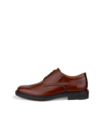 Zapatos Derby de piel ECCO® Metropole London para hombre - Marrón - Outside