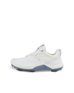 여성용 ECCO Golf Biom G5 가죽 고어텍스 골프 스파이크 - White - Outside