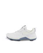 여성용 ECCO Golf Biom G5 가죽 고어텍스 골프 스파이크 - White - Outside