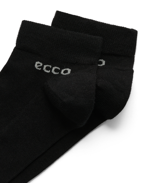 ECCO Longlife Low Cut Socks - Black - Detail-1