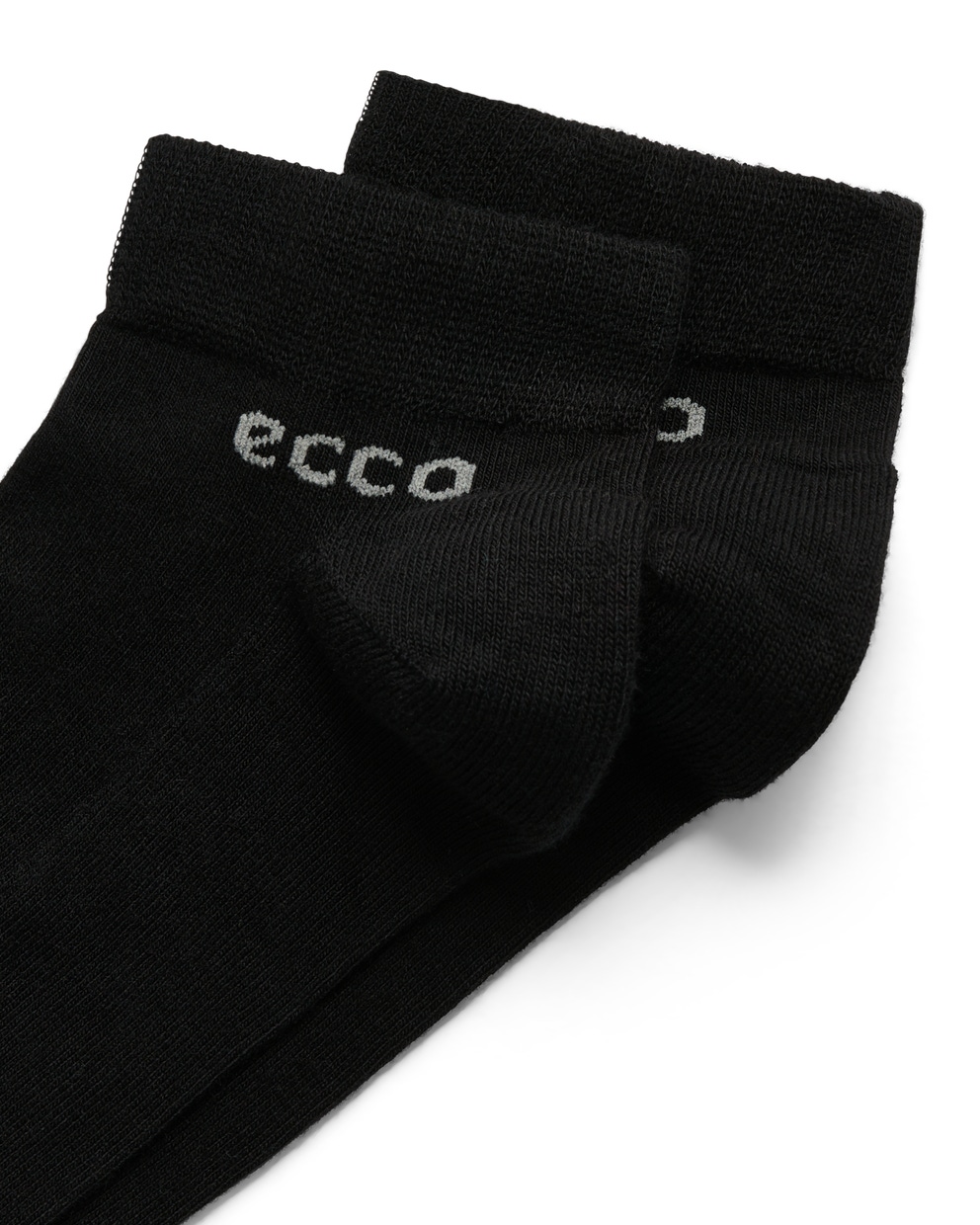 Chaussettes basses unisexes longue durée ECCO® - Noir - Detail-1