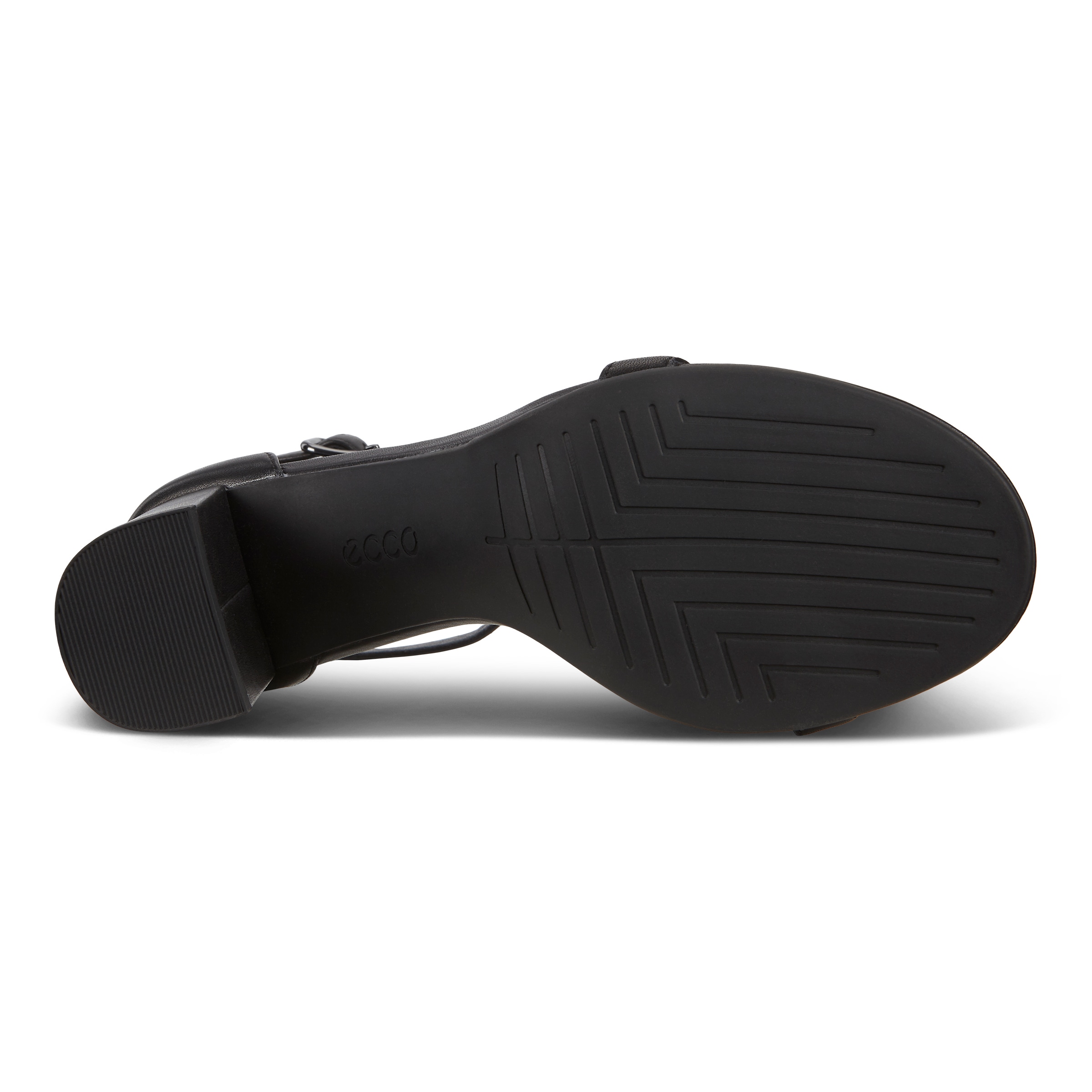 ECCO Elevate 75 Block Sandal - Negro - Sole
