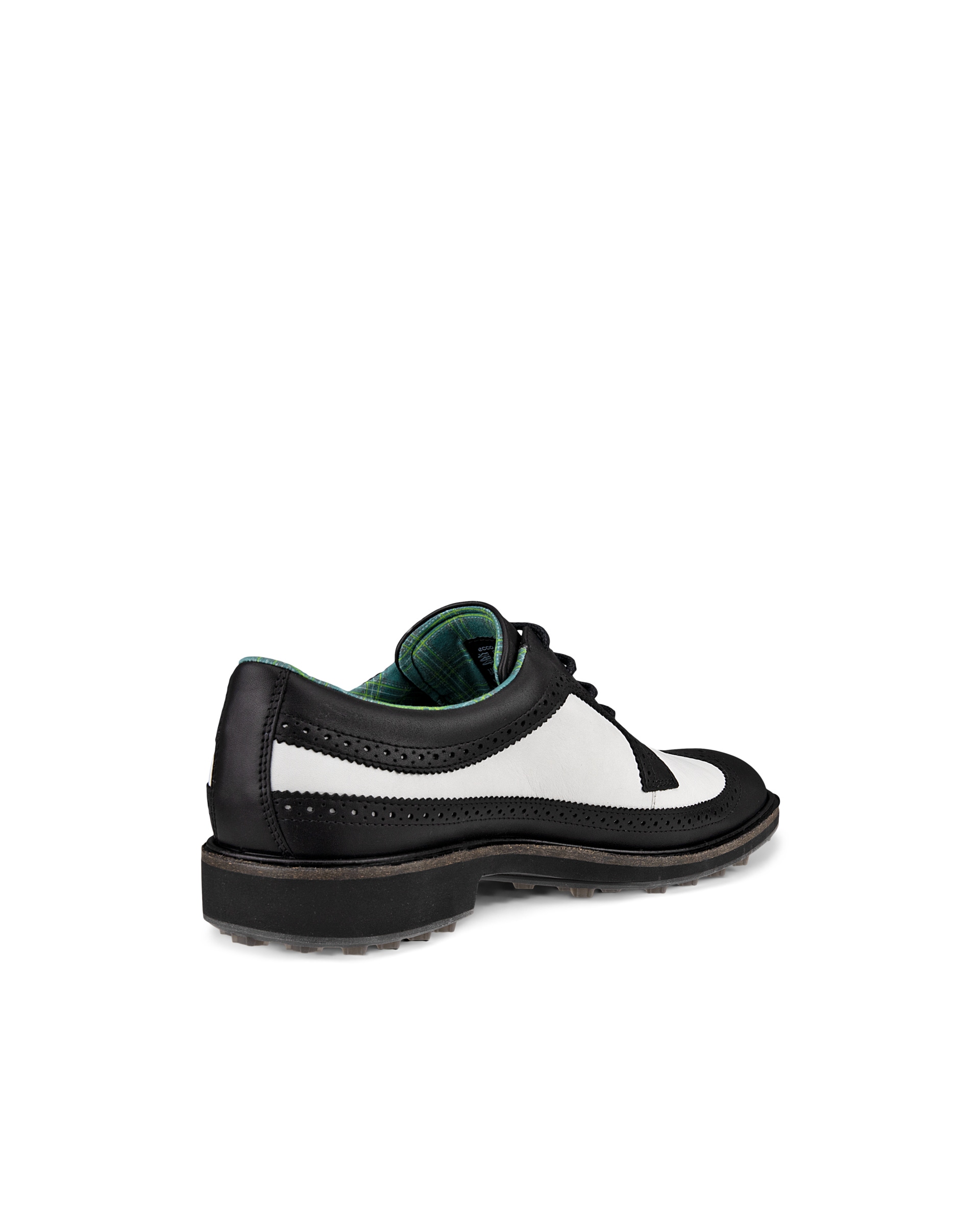 ECCO® Golf Classic Hybrid (Kiltie Edition) chaussure de golf en cuir pour homme - Noir - Back