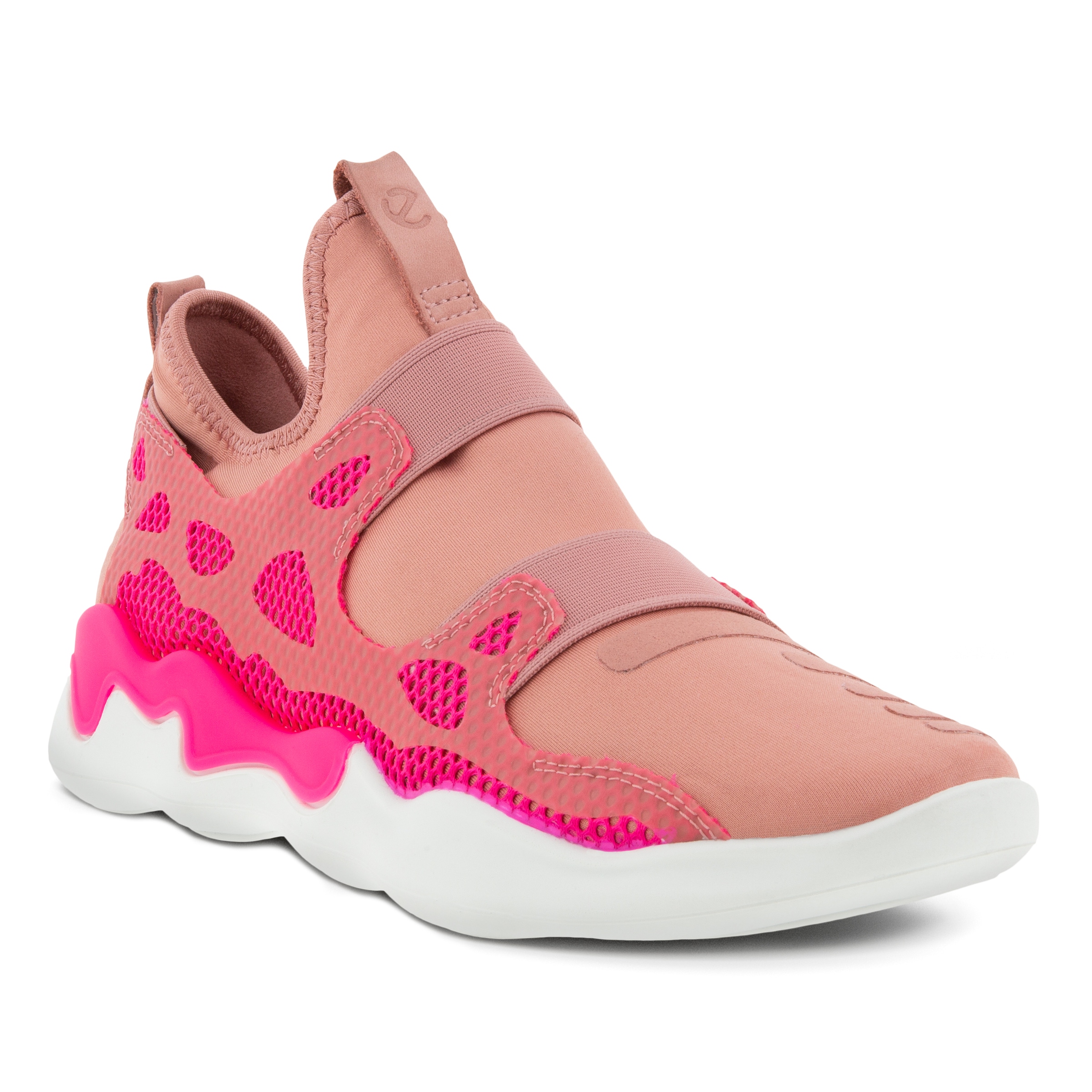 Zapatillas de tela ECCO® Elo para mujer - Rojo - Main