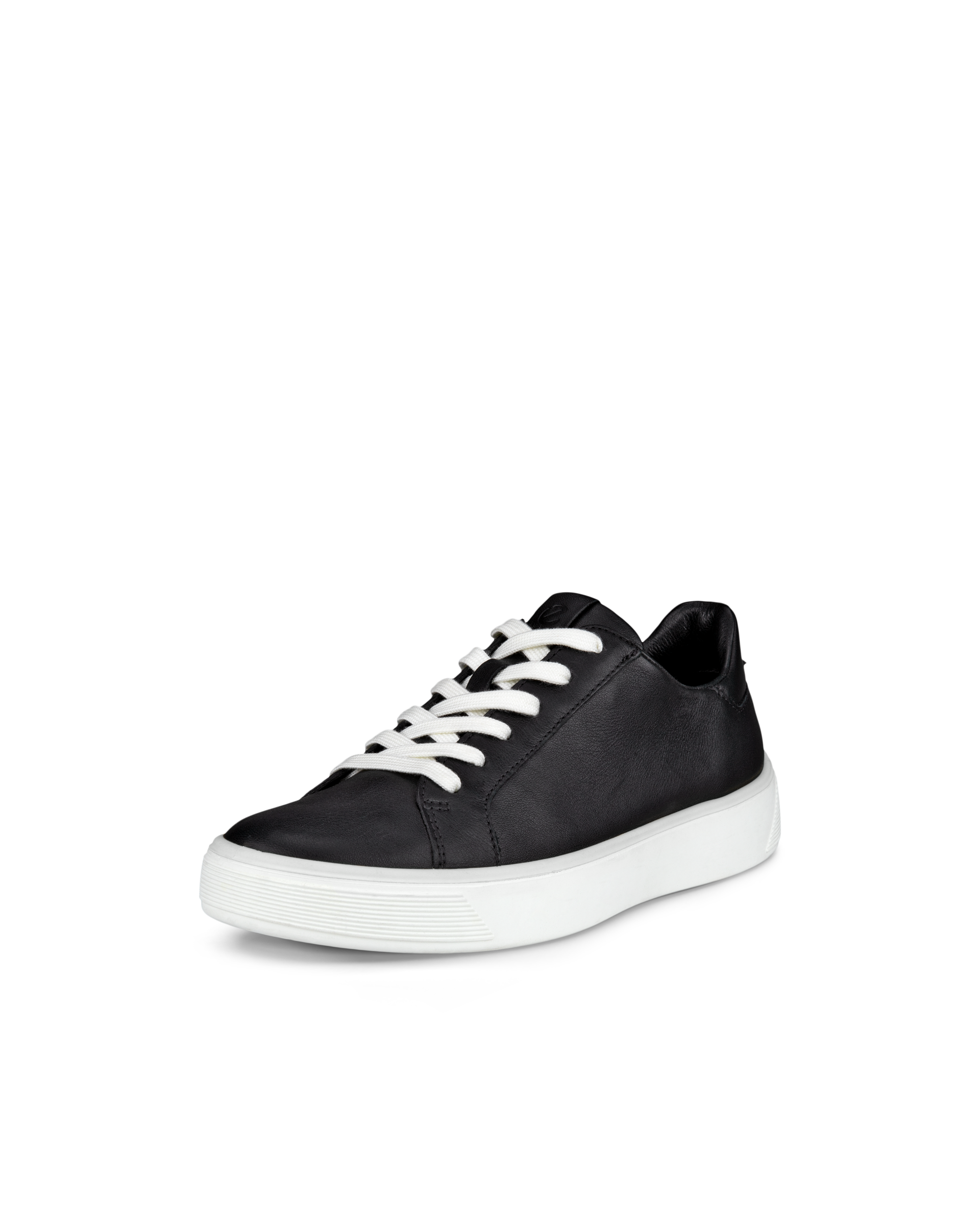 ECCO Women Street Tray Sneaker - Black - Main