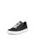 Women's ECCO® Street Tray Leather Sneaker - Black - Main