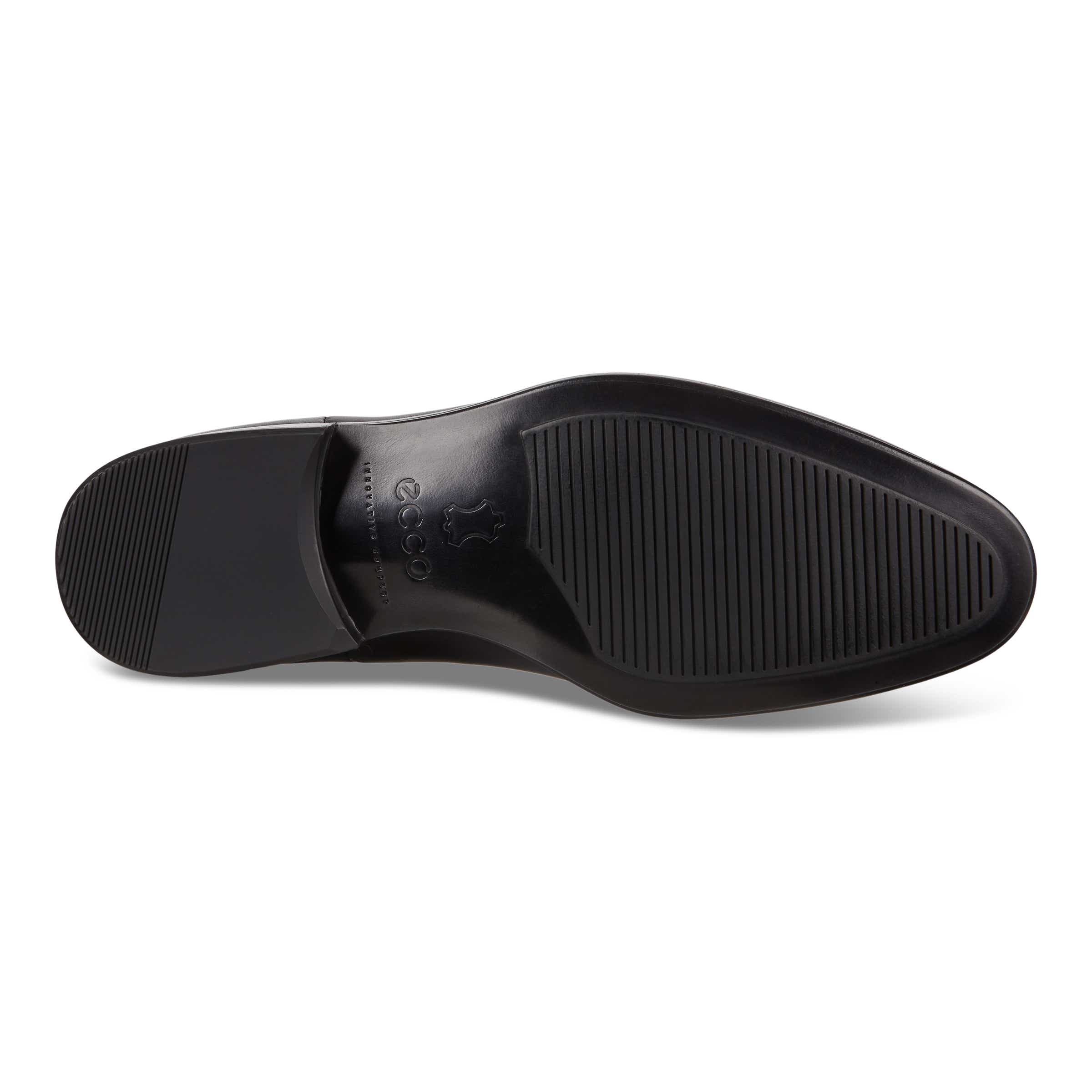 ECCO Vitrus Mondial メンズ レザーダービーシューズ - 黒 - Sole