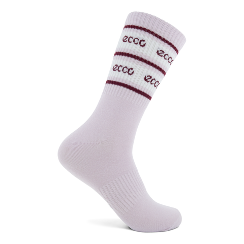 ECCO Retro Mid-cut 2-pack Quality Sports Socks - Pink - Detail-1